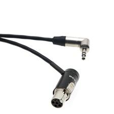 TA5F Mini to 3.5mm Jack TRS Audio-Cable for Lectrosonics DCHR Receiver to Camera