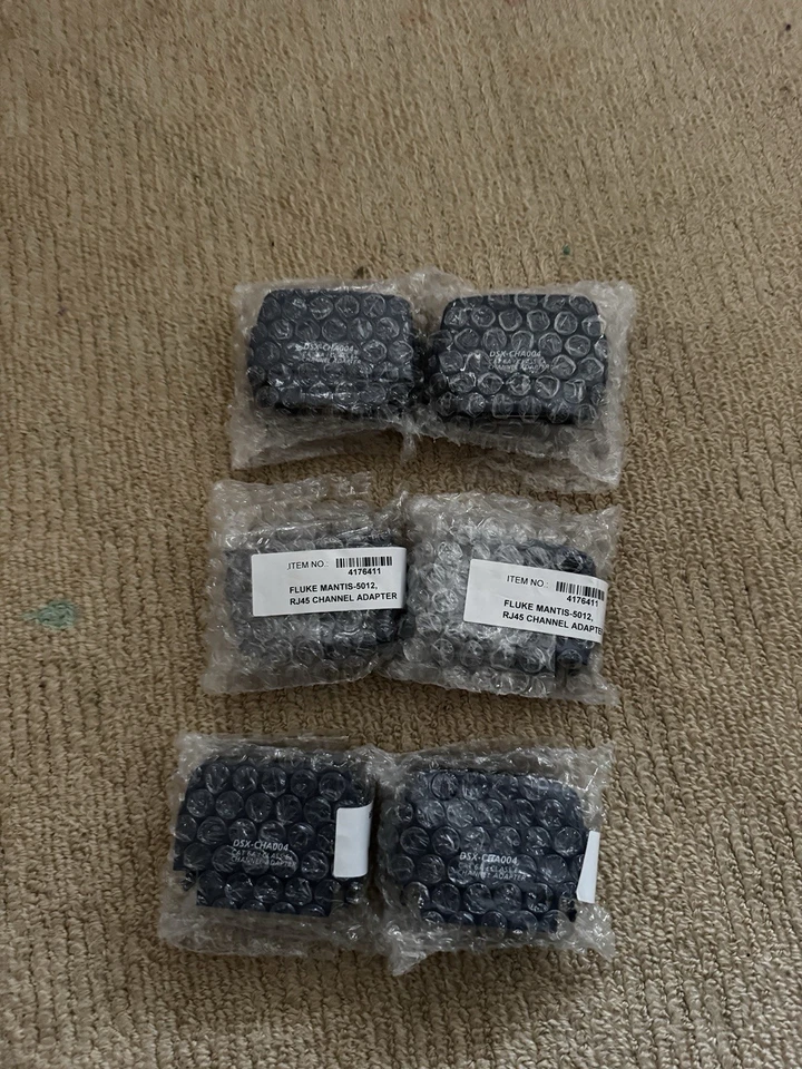 Fluke DSX-CHA004 – Replacement Cat6A/ Class Ea Channel Adapter - Image 3 of 4