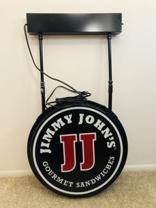 for Sign Neon Sandwiches JOMOBUTY ライトアップ看板　ストアディスプレイ　サイン John’s Jimmy Wall Sign up Light LED Decor その他