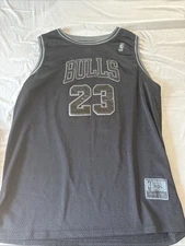 Mitchell & Ness Hardwood Classics  #23 Black On Black Jersey