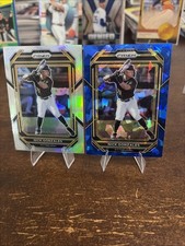 Nick Gonzalez 2023 Prizm Blue Cracked Ice & 2023 Prizm Silver Rc