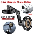 For Car Mount Charger for iPhone Magnetic 15W Dash Window Charging Mount US