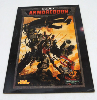 Codex Armageddon Warhammer 40k Deutsch German Heft gaming ''gut'' *Händler*