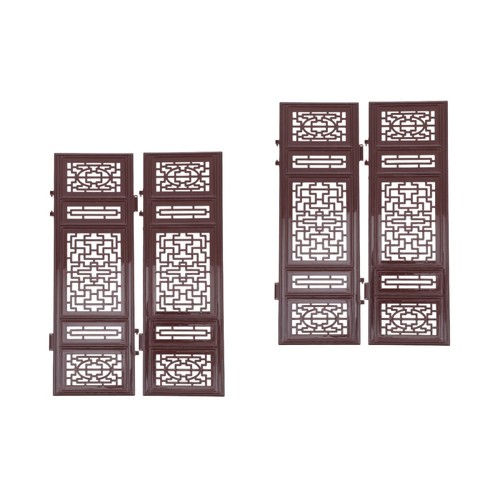 2 Paar Leinwand Puppe Spielzeug Mini Möbelstück Miniatur Puppenhaus Deko - Bild 5 von 12