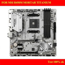 For   B450M MORTAR TITANIUM Titanium Edition   Game Motherboard DDR4 Test #rt