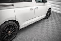 Maxton Design Seitenschweller Ansatz (Paar) Passend FüR VW Caddy Mk5 / Ford Tran