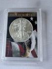 2008 American Silver Eagle 1 Oz .999 Fine Silver Dollar H.E. Harris Holder