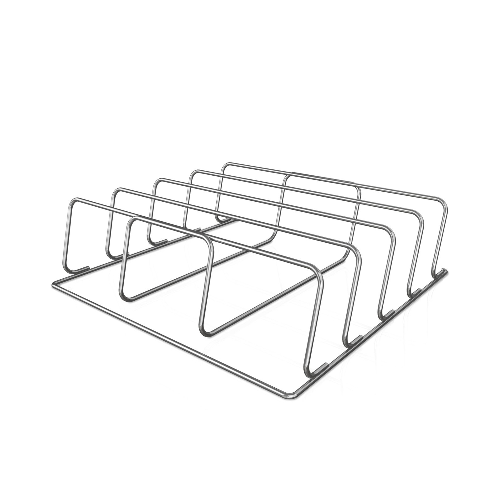 Ninja Woodfire XL Rib Rack for Grilling up to 4 WoodFire BBQ Grill XL, Silver