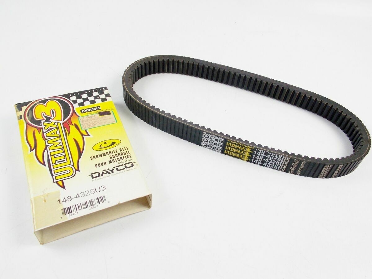 ポコ様 NOS Carlisle 1973-1974 Eskimo Roll-O-Flex Snowmobile Belt 148
