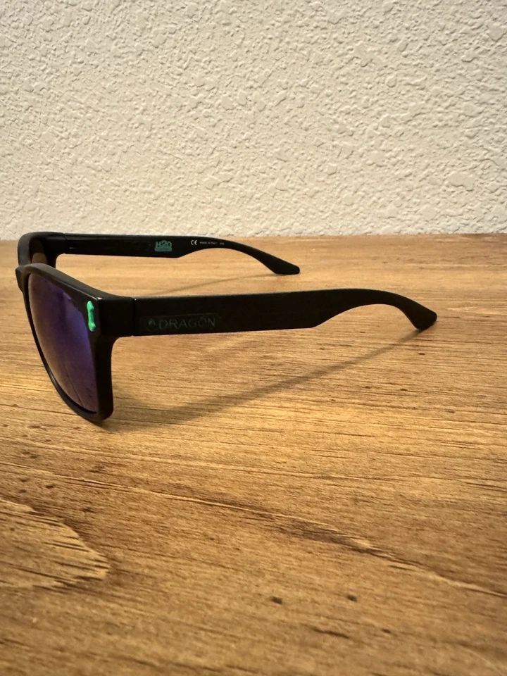 Dragon DR LIEGE H2O Floatable Sunglasses Matte Black Green Ion Lens - Image 3 of 4
