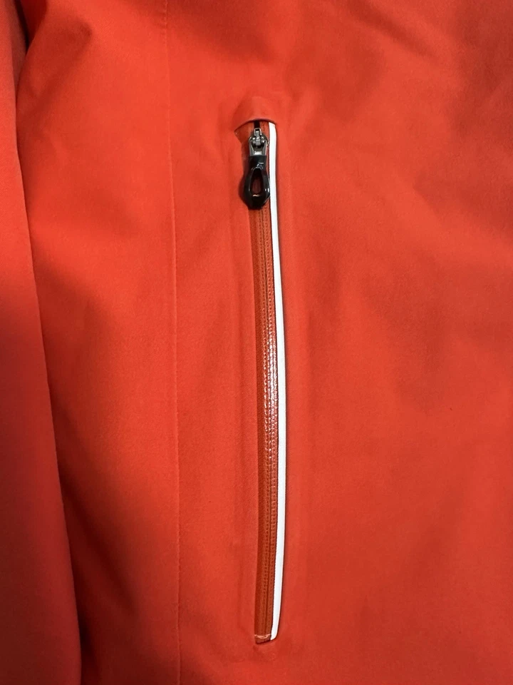 Jaqueta de esqui masculina KJUS Storm Hood Recco Primaloft Thinsulate vermelha pequena - Imagem 3 de 4