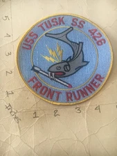 US NAVY USS Tusk SS-426 Submarine Patch 8/8/25