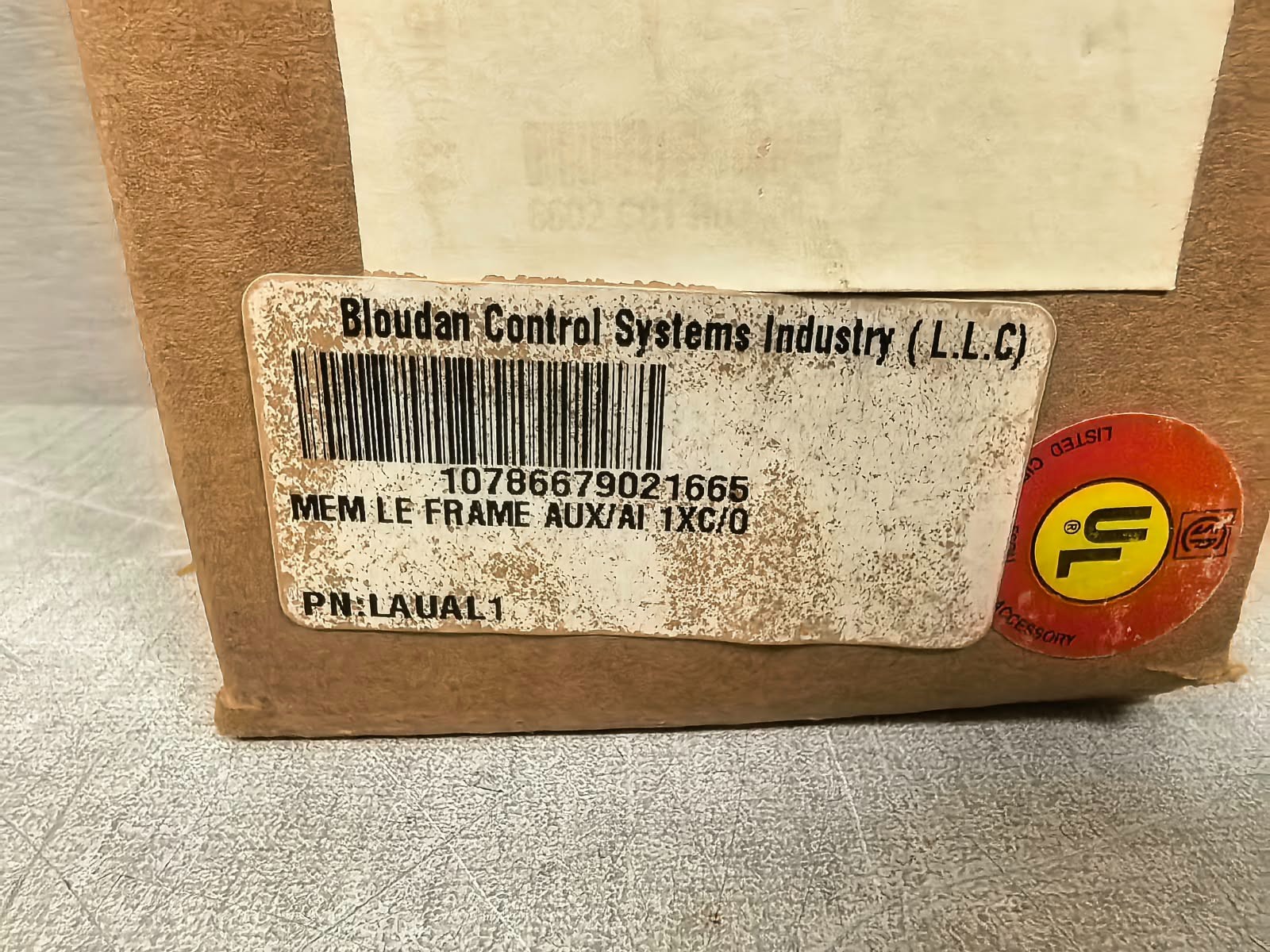 Eaton LAUAL1 / AA114LPK 1493D37G02 EATON LAUAL1 / AA114LPK 1493D37G02 AL/LO AUXILIARY SWITCH 12