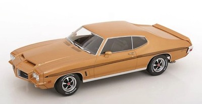 KK SCALE,PONTIAC LeMans GTO 1972 Light Metallic Brown, 1/18, KKS181356