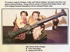 Rare 14th-15th Century Cannon Moro Wars  Provenance The Badillo Collection