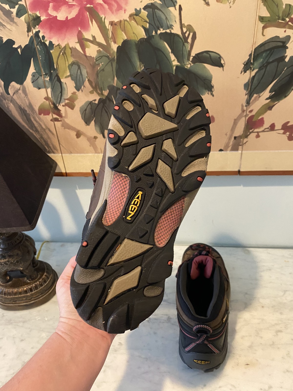 Stivali da trekking impermeabili Keen Targhee II da donna taglia 8 5 scarpe da trail outdoor