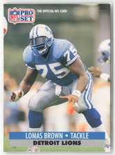 1991 Pro Set Football # 1 - 210 - Pick Your Card!