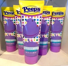 Peeps Bathtub Finger Paint Grape Marshmallow Scented Soap, 3 fl oz 5-PACK