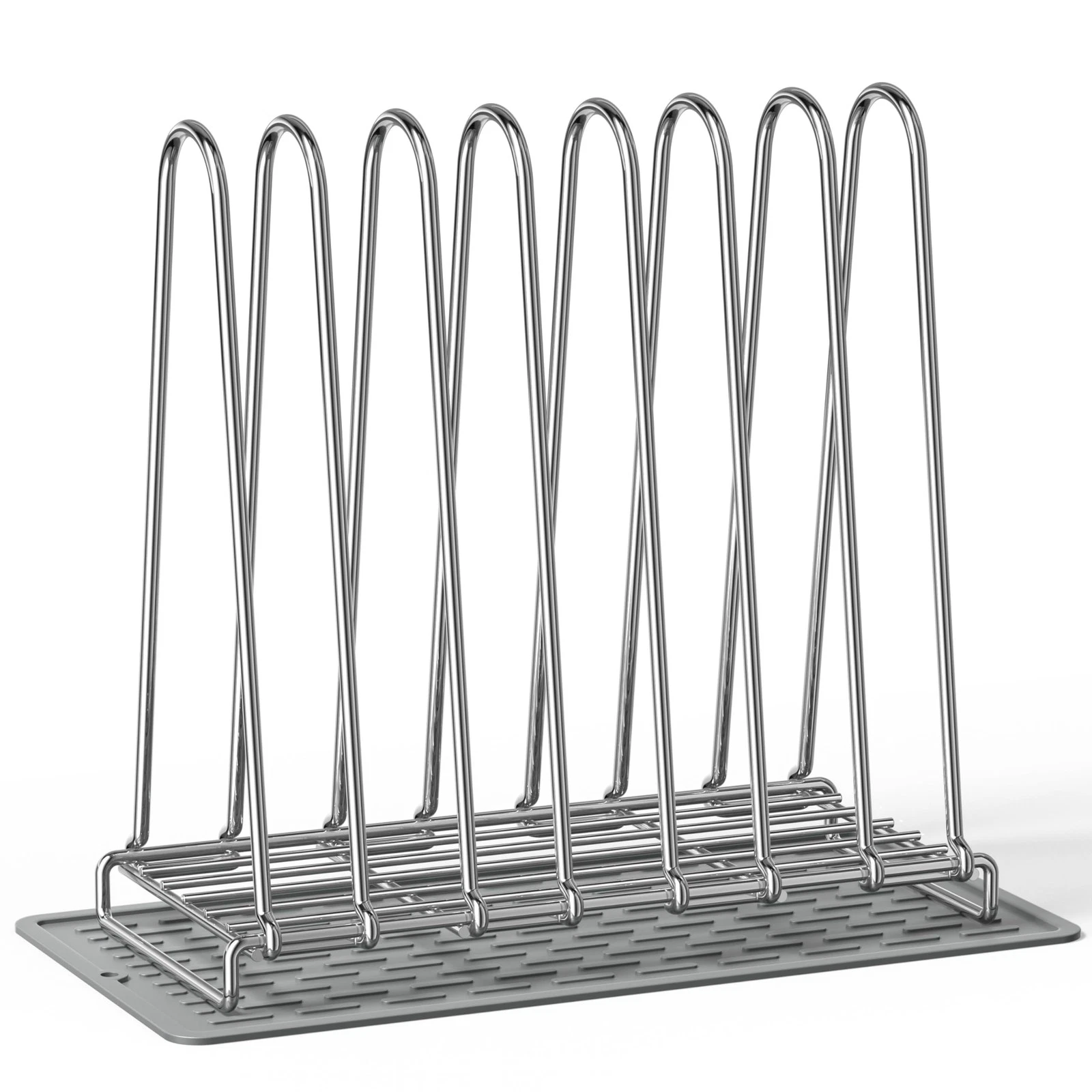 Reusable Bag Dry Rack, 304 Stainless Steel Plastic Bag Dry Rack with Silicone...