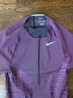 Nike Pro Elite Track Field Speedsuit Fuchsia 2024 Made In USA
