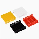 Bandes d'obturation de panneau ��lectrique 12 pi��ces 54 mm x 50 mm pour couverc