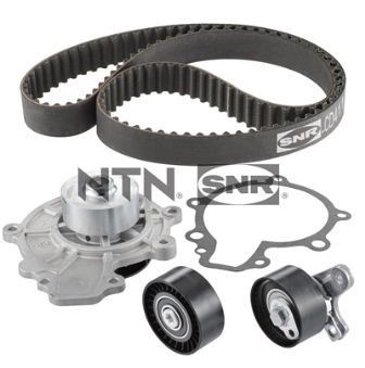 Wasserpumpe + Zahnriemensatz SNR KDP453.350 FüR Chevrolet Opel-image
