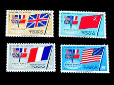TOGO Stamp Lot - 1960 Summit Conference in Paris MVLH r64  🔥Full Set