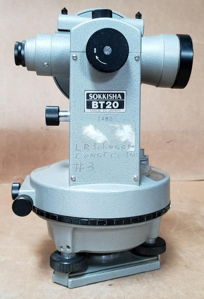 さおり② LIETZ / SOKKISHA BT-20 Surveyor Survey Transit + Carry Case