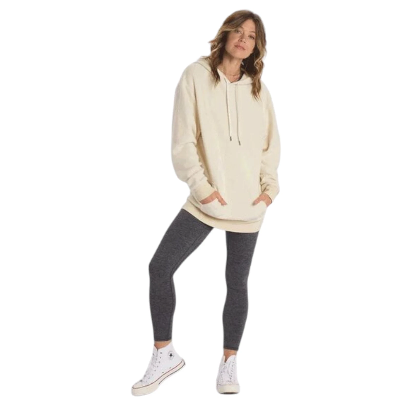 Feat Unisex Blanket Blend Hoodie Oatmilk Men's sz XS Women's sz S NWT