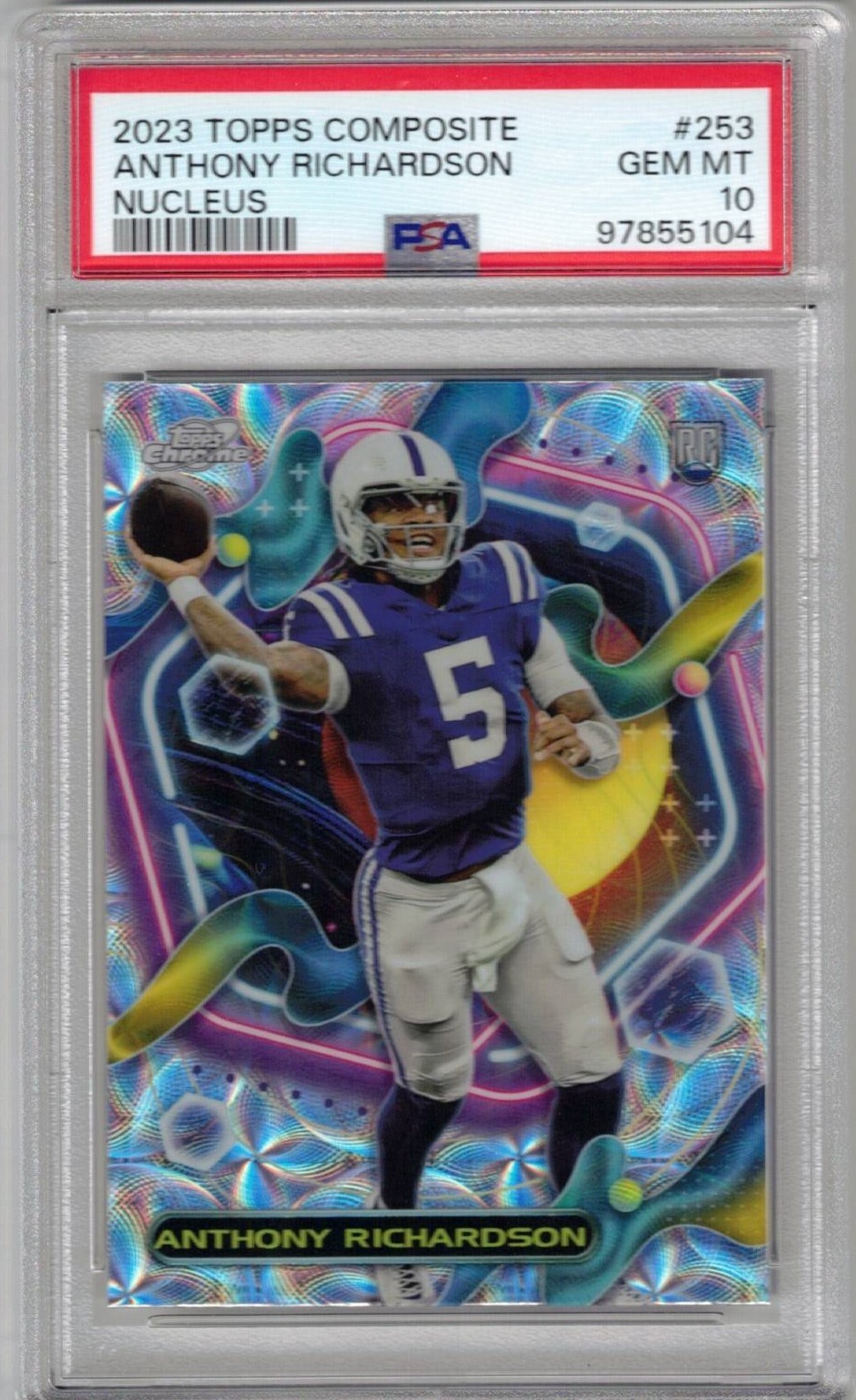 Anthony Richardson Topps Composite #253 Nucleus