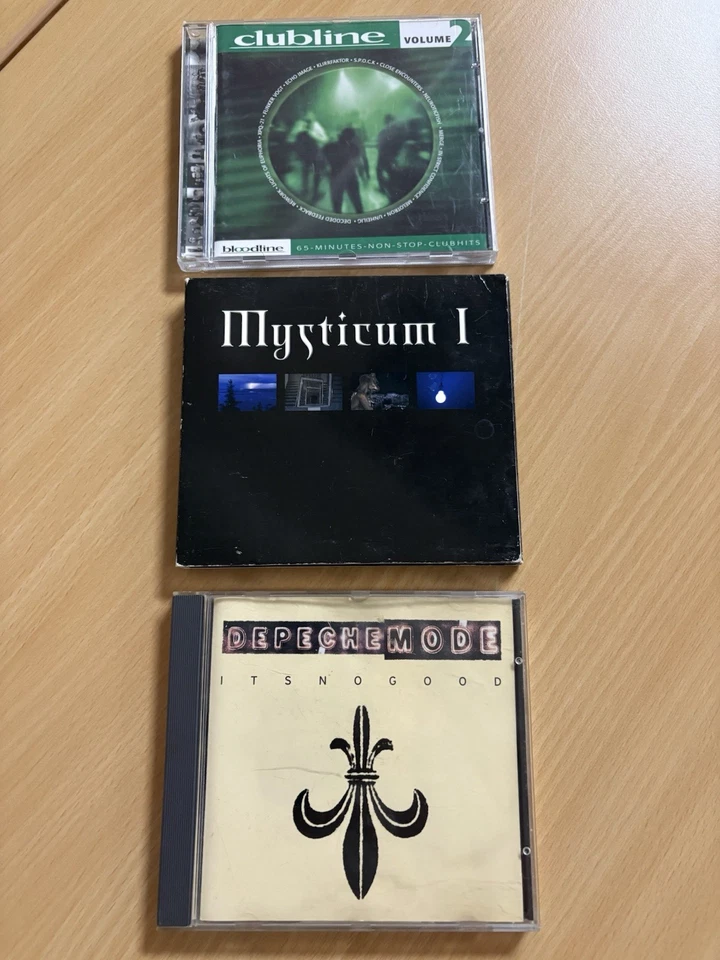 EBM Industrial CD Pack | DEPECHE MODE | Clublone Vol.2 | MYSTICUM Vol.1 DCD