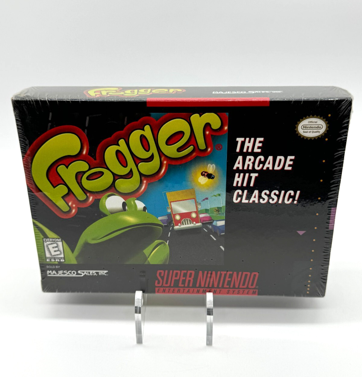 Frogger SNES New Sealed Excellent Condition Super Nintendo 1997