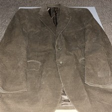 Lauren Ralph Lauren Vintage Corduroy Blazer 42 Designer Sportcoat B65