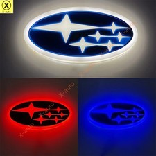 4D Car LED Emblem Badge Fits Front or Rear Fits Subaru FORESTER, OUTBACK, LEGACY