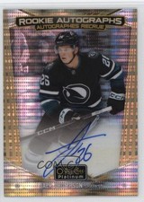 2024 O-Pee-Chee Platinum Rookie Seismic Gold 19/25 Jack Thompson #R-JT Auto c6j