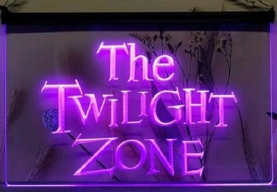 The Twilight Zone Light Neon Sign Home Studio Wall Hanging Desktop Decor