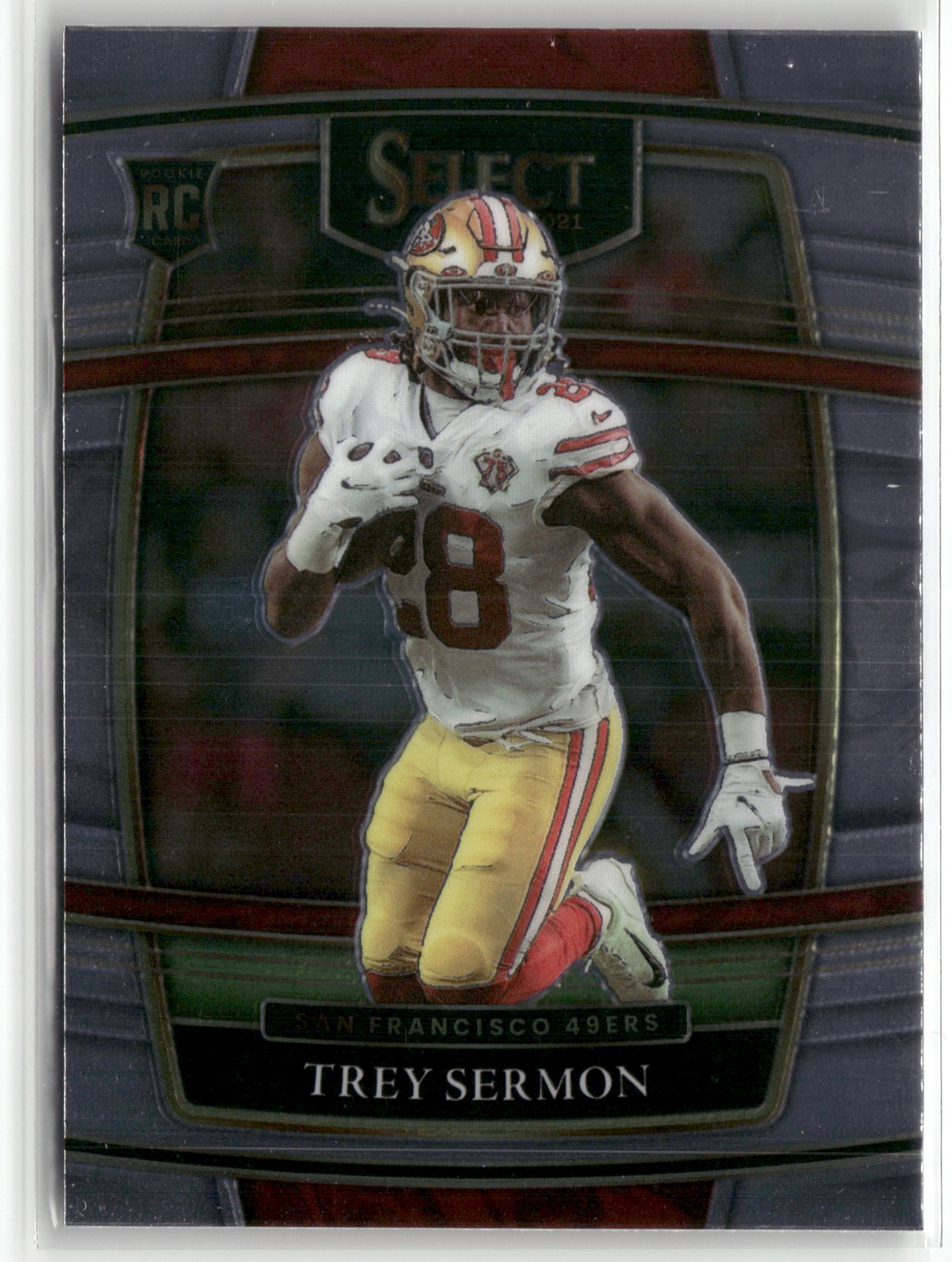 2021 Panini Select #68 Trey Sermon RC ROOKIE