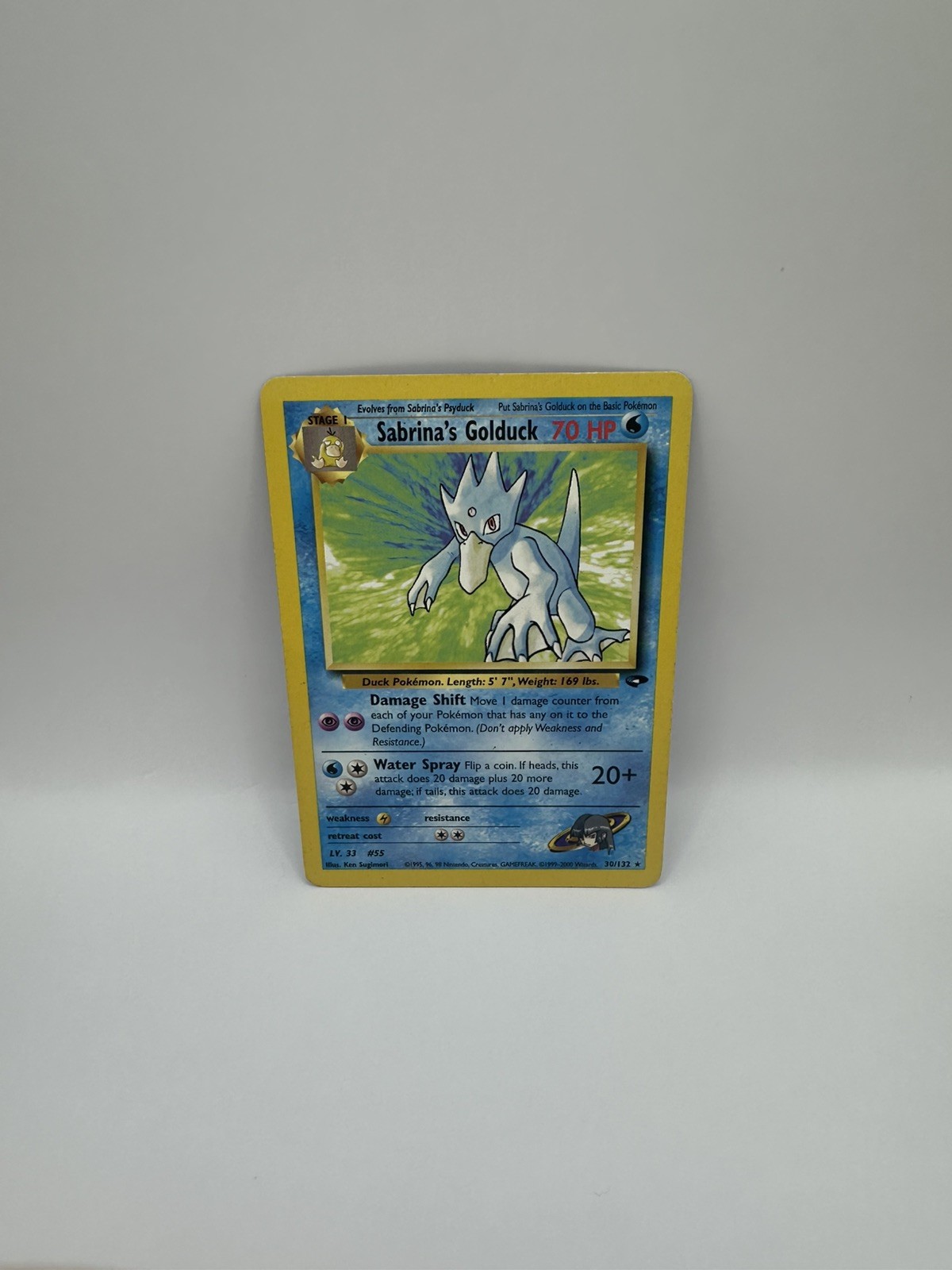 Sabrina's Golduck 30/132 Gym Challenge Regular