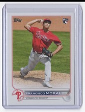 -2022 Topps Update Francisco Morales Rookie Philadelphia Phillies #US318