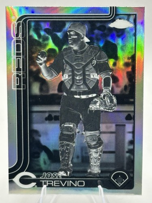 #ad 2025 Topps Chrome Update #USC2 Jose Trevino Negative Refractor SSP Reds $2.99