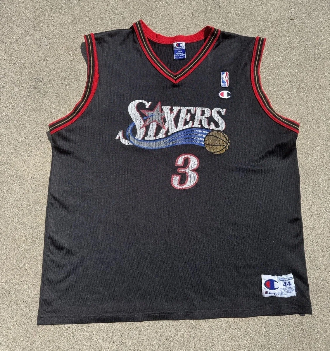 Champion Allen Iverson 44 Size NBA Fan Apparel & Souvenirs for