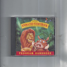 Disney's The Lion King Animated StoryBook PC CD-Rom 1995 Windows