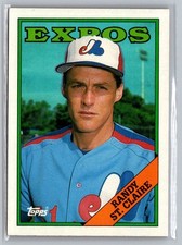 1988 Topps #279 Randy St. Claire
