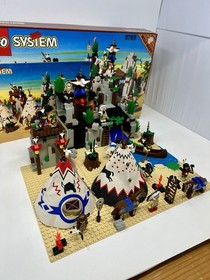 LEGO Western: Rapid River Village (6766) W/BOX + INST 100% COMPLETE + BONUS