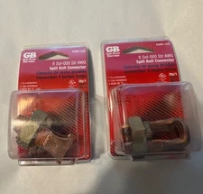 Lot of 2 Gardner Bender Split Bolt Connector 6 Sol-000 Str AWG GSBC-3/0