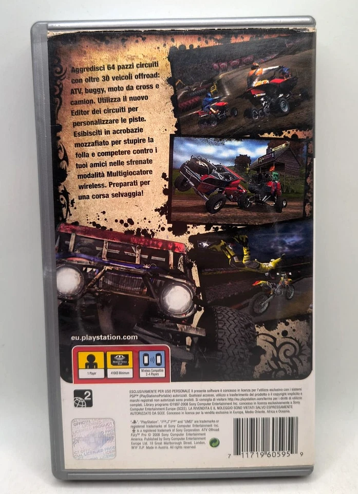 Atv Offroad Fury Pro - PLAYSTATION Psp Portable - Image 2 of 3