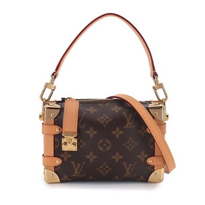 LOUIS VUITTON Monogram Side Trunk PM Hand Shoulder Bag M46815 Handtasche...