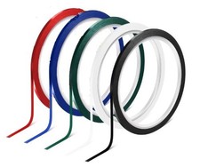 5 colors of Magna visual 1/8  vinyl chart tape CT4-B, CT4-Bl,CT4-W,CT4-G  CT4-R