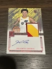 2023-24 Panini Impeccable Keyonte George  Elegance Patch Rookie Auto  25/88 #107
