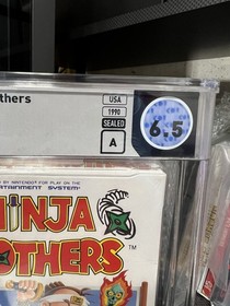 Little Ninja Brothers (NES, 1990) &ndash; WATA 6.5 A &ndash; Bottom of the Pop!